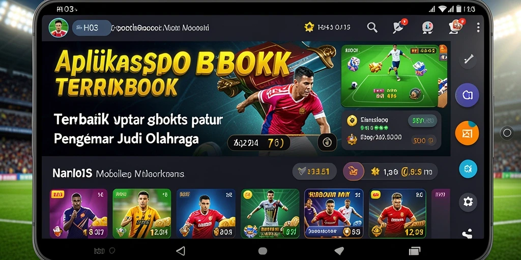 Tampilan antarmuka H03 yang menarik dan fungsional untuk taruhan olahraga.