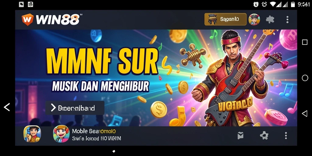 Gameplay seru dengan berbagai genre musik.